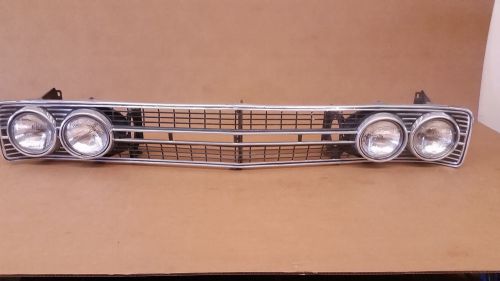 1968 ford ranchero torino fairlane oem grille w/ headlight bezels 68