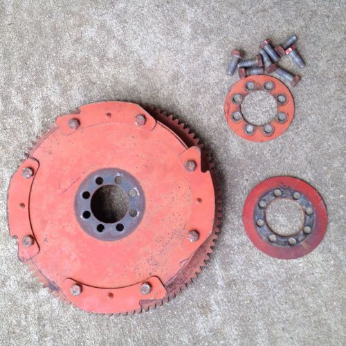 77 mercury 115 hp tower of power inline 6 flywheel and retaining plates