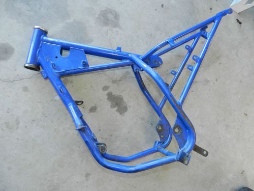 2001 polini x3 main chassis frame asm. oem blue no cracks 50cc mx x3r x1 x 1 3