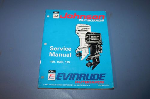 1994 johnson/evinrude outboard 120-140,185-225,250,300 service p/n 5006121994 jo