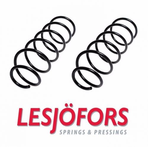 New set of 2 front coil springs lesjofors volvo v70 xc70 2001 2002 2003 20042007