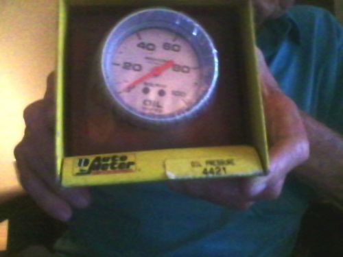 Auto meter 4421 oil pressure gauge
