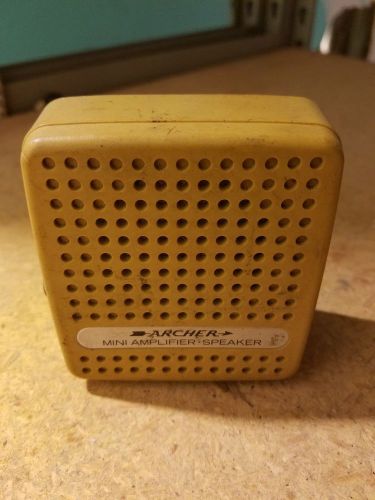 Vintage archer mini amplified speaker used