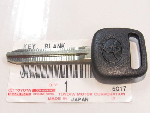 Oem *new* toyota blank key non transponder blade camry tundra tacoma supra rav4
