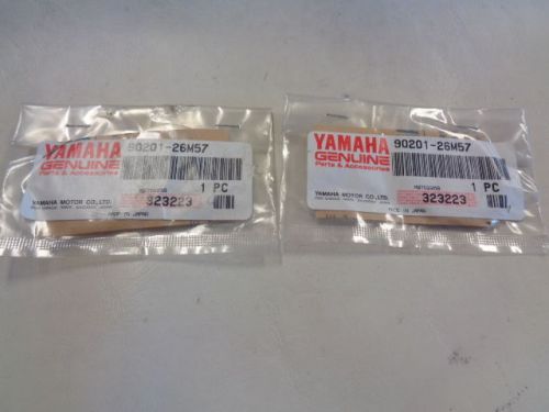 Yamaha 90201-26m57 plate washer pair ( 2 ) marine boat