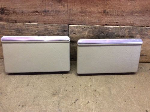 Mercedes w126 beige rear ashtray ash tray (pair) - see description! quick ship