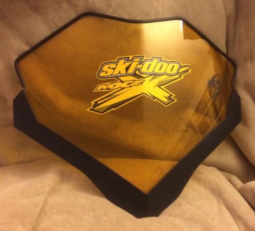 03 02? 01 ski doo skidoo mxz 550f 550 fan windshield windscreen trim wind shield