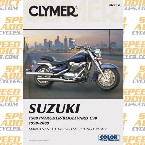 Clymer m261-2 service shop repair manual suz 1500 intruder / boulevard c90 98-09