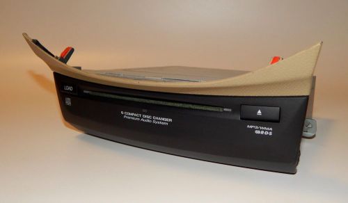 2008-12 honda accord radio 6 disc cd changer 39110-ta0-a013-m1 tan oem