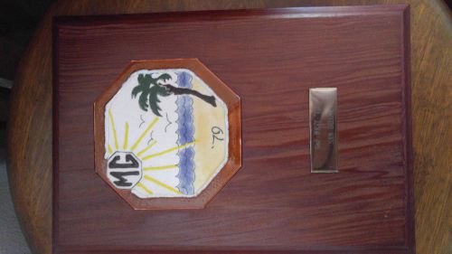 Mg car show award san diego 1979