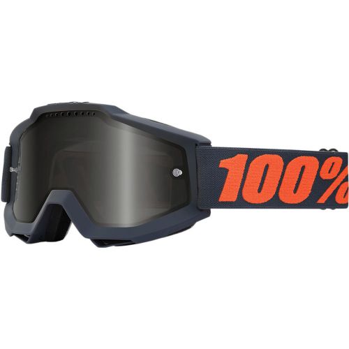 100% accuri sand mx offroad goggles gunmetal