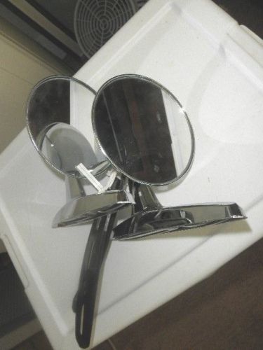 Vintage 1950&#039;s 1960&#039;s universal mirror pair  ford chevy dodge hot rod
