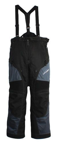 Katahdin gear holeshot pants men&#039;s short - blk &amp; grey large
