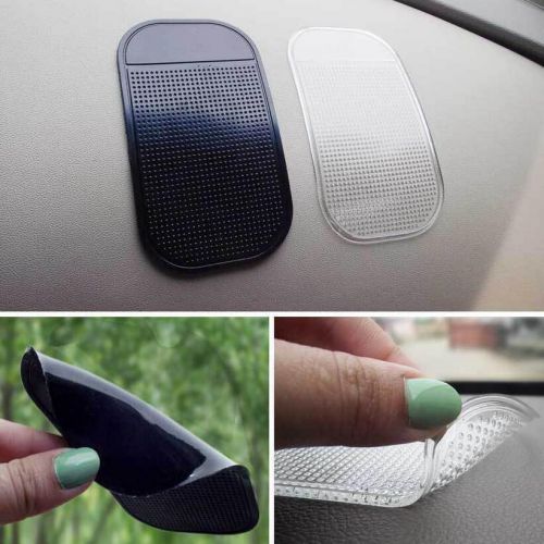 2pcs magic sticky pad anti slip mat non slip car dashboard for phone gps