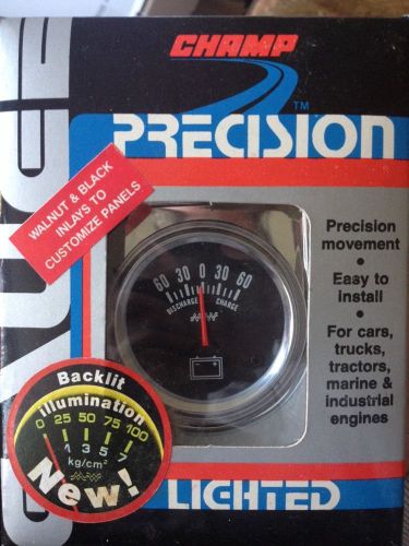7-154 champ precision ammeter complete kit mechanical oil pressure gauge new