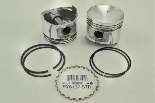 Engine piston kit itm ry6137-040 fits 82-83 nissan sentra 1.5l-l4