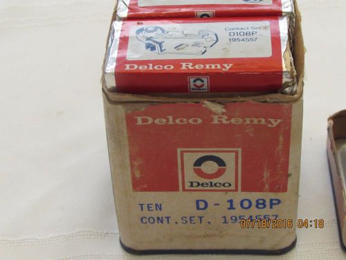 Delco remy d-108p contact set 1954557 box of 10