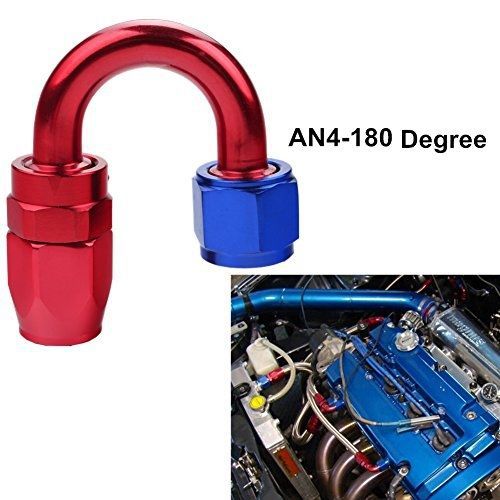 Dewhel an 4 6 8 10 12 straight 45 90 180 degree swivel oil fuel line hose end