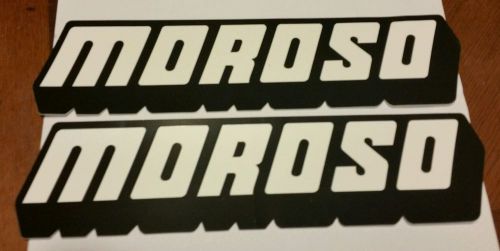 Moroso racing decals stickers offroad nhra drags diesel hotrods nmca imca nascar