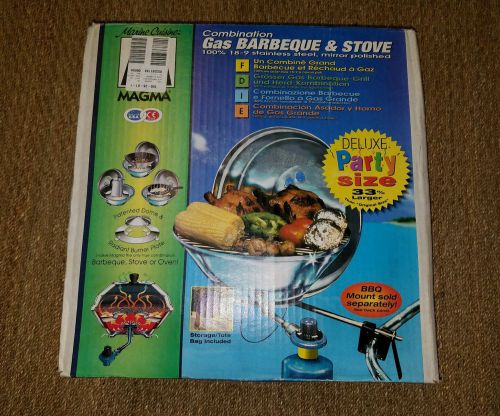 Nib magma gas barbeque &amp; stove stainless steel grill: a10-017 a10-217