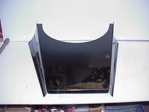 New black aluminum hood scoop 10" x 21" x 5.5" tall imca ump wissota late model