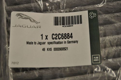 Genuine jaguar cabin air filter.c2c6884.$22.30.fits xj from #g00442-h32732.