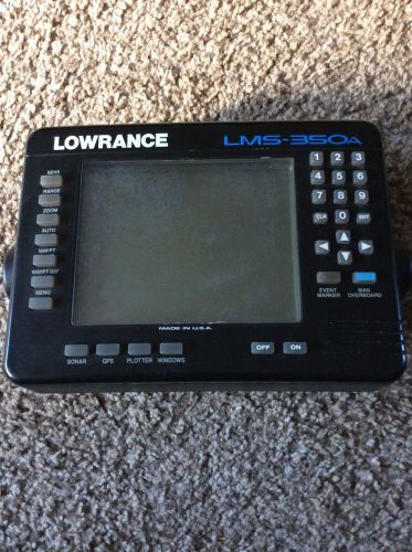 Lowrance lms350a lms350 a  lms 350a