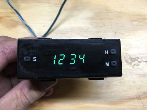 1998-2002 subaru forester digital overhead clock assembly oem