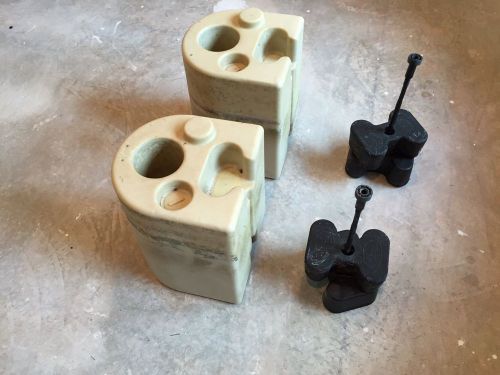 Ez dock jetski poly bracket with coupler set, set of two