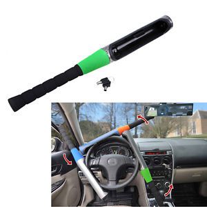 Universal car truck anti theft baseball steering wheel lock with 2 keys security