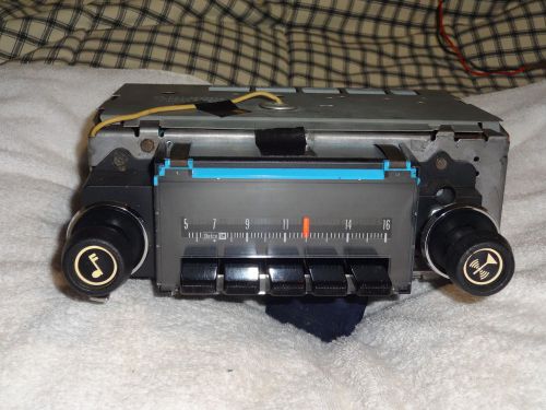 1976 chevy nova radio am delco oem nos complete model 60xpb1