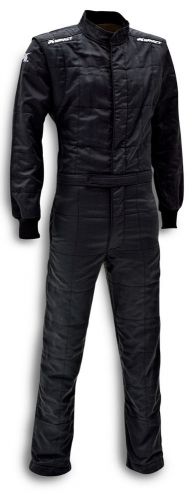 New impact racer driving suit small/medium black sfi 3.2a/5 25200310s/m usa made