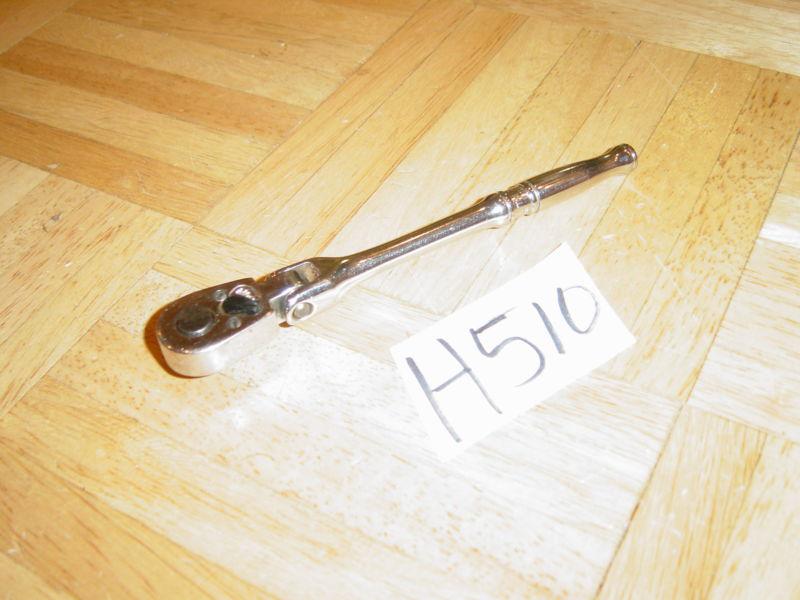 Snap on tools 1/4 drive 6 inch flex - head ratchet tm711