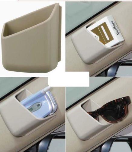 Car multifunction a-pillar pocket storage box cigarette cellphone glasses x 2pcs