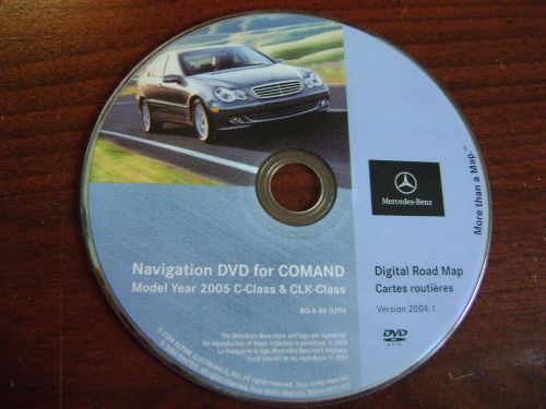Mercedes benz navigation dvd for comand 2005 bq 646 0204 free shipping!