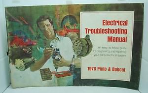 1976 pinto &amp; bobcat electrical troubleshooting manual