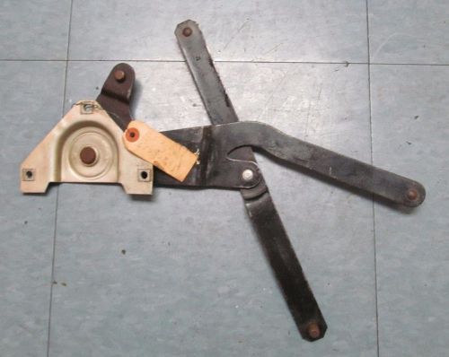 1965-66 nos mustang &amp; shelby gt350 lh door window regulator scissor assembly