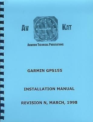 Garmin gps 155 installation manual