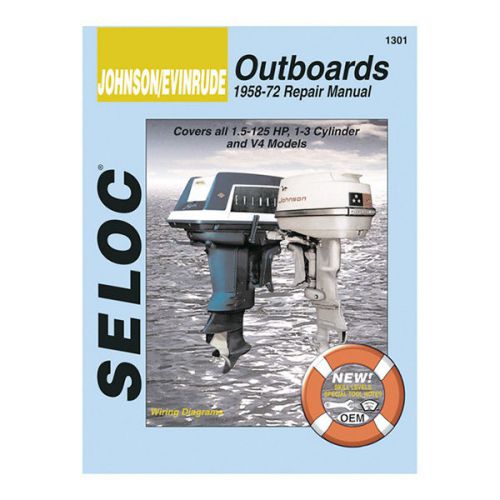 Selco Service Manual, Johnson-Evinrude, 1958 - 1972, US $19.99, image 1