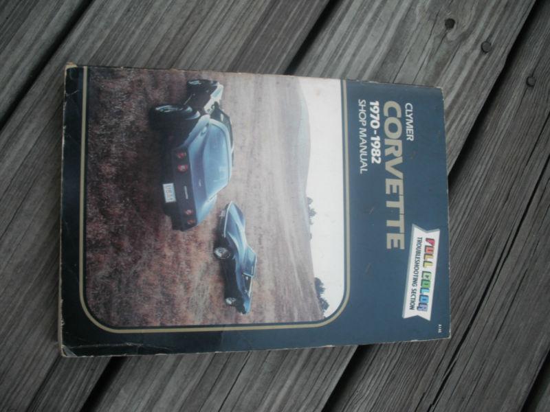 1970 - 1982 clymer manual corvette