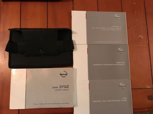 2009 nissan 370z owners manual