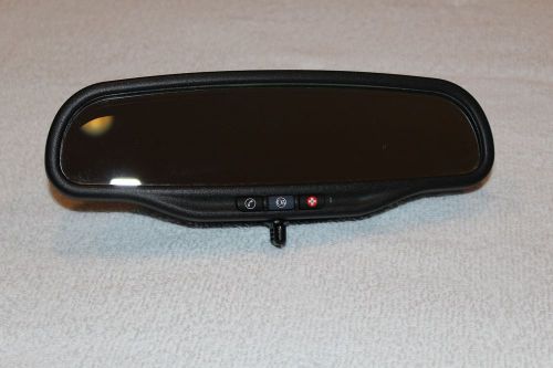 2007-2013 chevy gmc buick saturn rear view mirror auto-dim w/ onstar factory oem