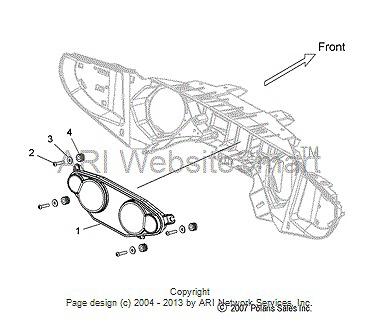 Victory Vision Freedom Gauge Speedo Tach Indicators Cluster Instrument 3280511, US $499.99, image 4
