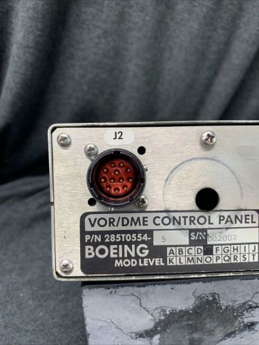 Boeing Vor/dme Control Panel 285t0554-5, US $189.95, image 10