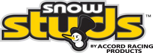 Snowstuds (1.625") warthog xzp studs w/ (3/4") big al nuts (5/16") - 96 pack