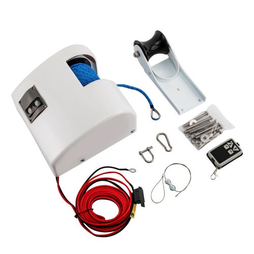 45 LBS Saltwater Electric Anchor Winch With Wireless Remote Control Kit Boat, US $208.54, image 2