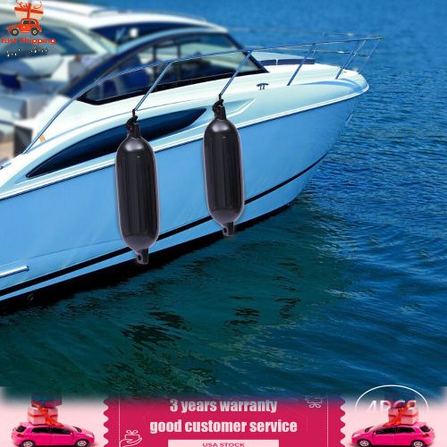 4 Pcs Boat Fenders PVC Yachts Canoes Dock Bumper Shield Protection 6.5" x 24", US $54.56, image 17