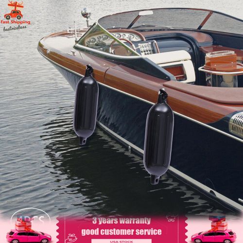 4 Pcs Boat Fenders PVC Yachts Canoes Dock Bumper Shield Protection 6.5" x 24", US $54.56, image 18