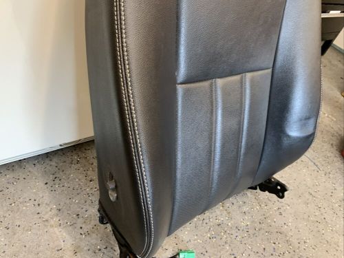 2012 Chrysler Town and Country Dodge caravan LEFT front seat Black Leather OEM, US $186.99, image 7