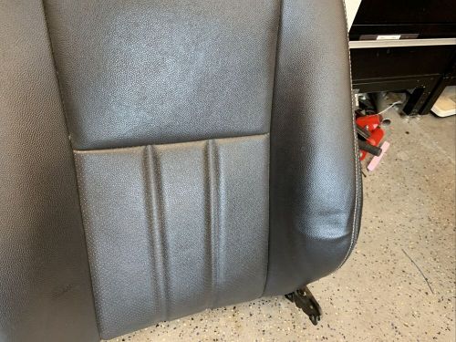 2012 Chrysler Town and Country Dodge caravan LEFT front seat Black Leather OEM, US $186.99, image 8